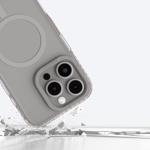 Etui silikonowe do iPhone 16 Pro Titan Pro Mag Case - szare AmazingThing