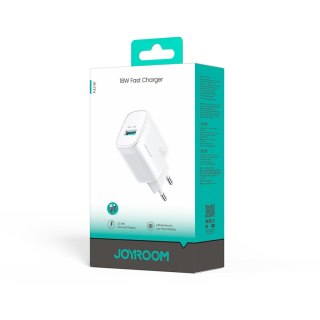 Ładowarka sieciowa USB-A 18W - biała JOYROOM