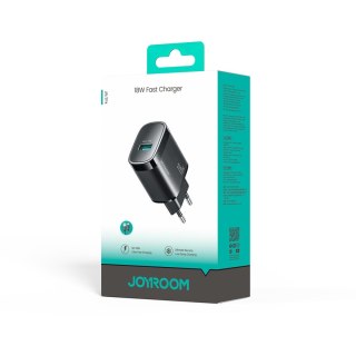 Ładowarka sieciowa USB-A 18W - czarna JOYROOM