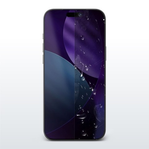 Szkło hartowane matowe prywatyzujące na iPhone 17 Pro Titan FusionFilter 7 AmazingThing