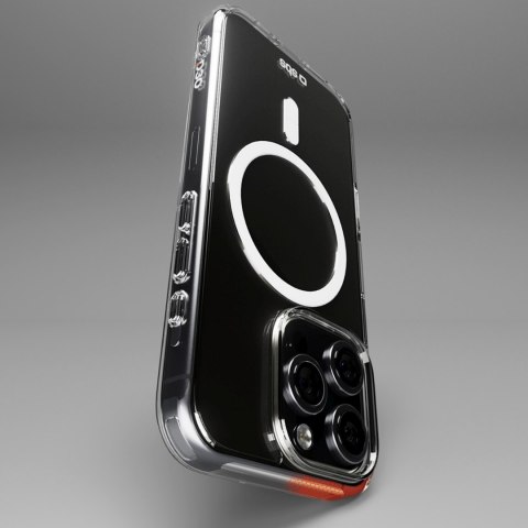 Etui do iPhone 16 Pro Max Extreme Mag D3O MagSafe - przezroczysty SBS