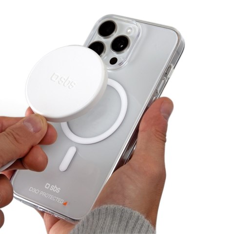 Etui pokrowiec do iPhone 14 Pro D3O MagSafe - przezroczysty SBS