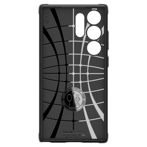 Etui pokrowiec na Samsung Galaxy S24 Ultra Rugged Armor - czarny mat SPIGEN