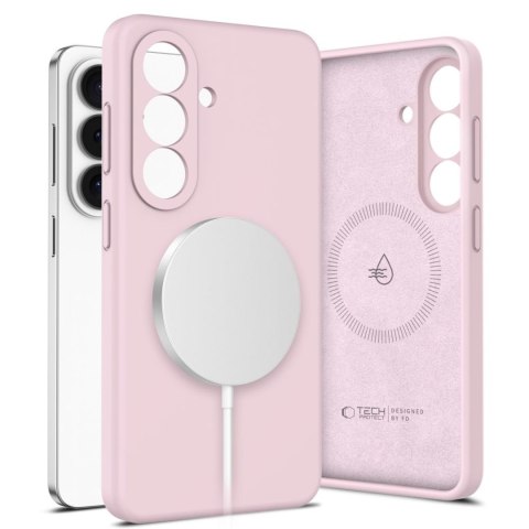 Etui pokrowiec na Samsung Galaxy S26+ Silicone MagSafe - różowy Tech-Protect