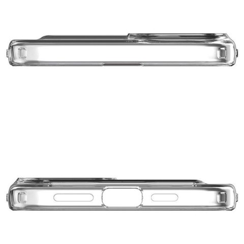 Etui pokrowiec na iPhone 15 Plus Crystal Slot - przezroczysty SPIGEN
