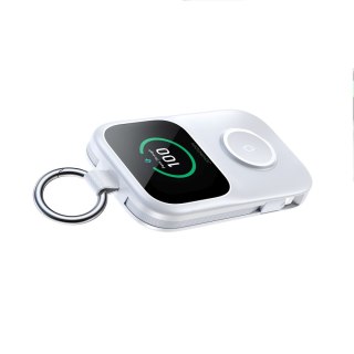 Powerbank 5000mAh z ładowaniem bezprzewodowym zegarka 5 W - biały JOYROOM