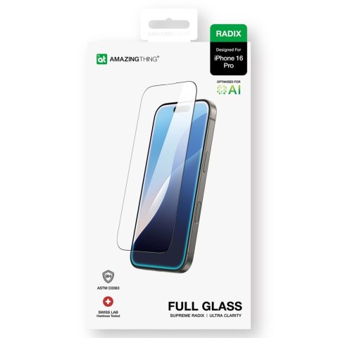 Szkło hartowane do iPhone 16 Pro Radix Full Glass AmazingThing
