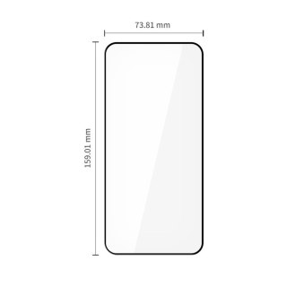 Szkło hartowane na Xiaomi Redmi Note 15 Pro 5G Glass Fit+ czarne - 2 szt. Tech-Protect