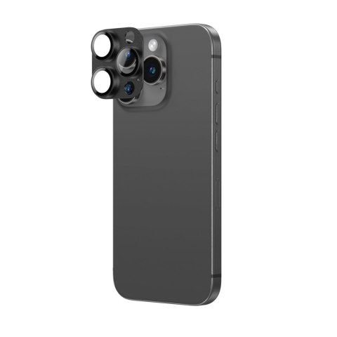 Szkło hartowane na wyspę aparatu do iPhone 16 Pro / 16 Pro Max - czarne AmazingThing