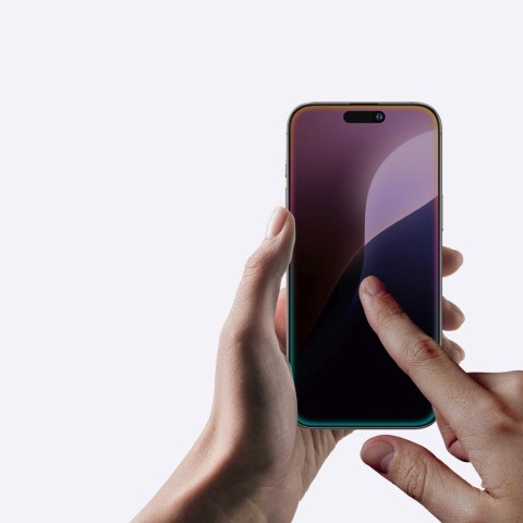 Szkło hartowane prywatyzujące do iPhone 16 Pro Radix Privacy Glass AmazingThing