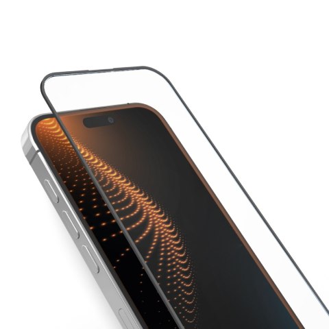 Szkło hartowane z ramką do iPhone 15 / 15 Plus Tempered Glass D3O SBS