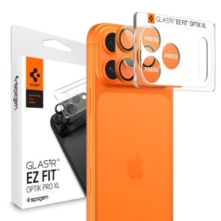 Szkło na obiektyw do iPhone 17 Pro Max Optik Pro XL - pomarańczowe SPIGEN
