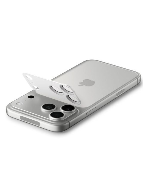 Szkło na obiektyw do iPhone 17 Pro Optik Pro XL - srebrne SPIGEN