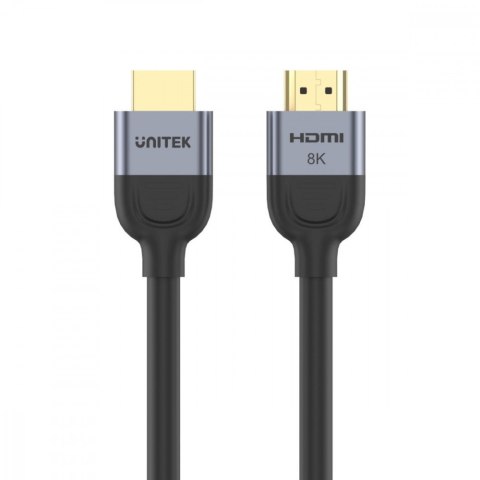 Kabel HDMI 2.1 8K 60Hz 1.5m; czarny; C11086GY01-1.5M Unitek