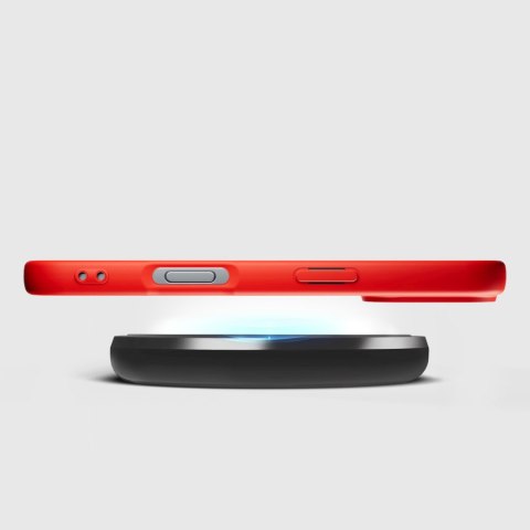 Etui pokrowiec case na iPhone 16 Instinct - czerwony SBS
