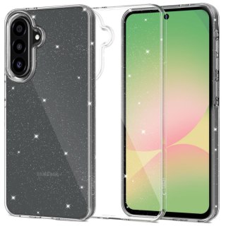 Etui pokrowiec na Samsung Galaxy A56 5G FlexAir - przezroczysto brokatowe Tech-Protect