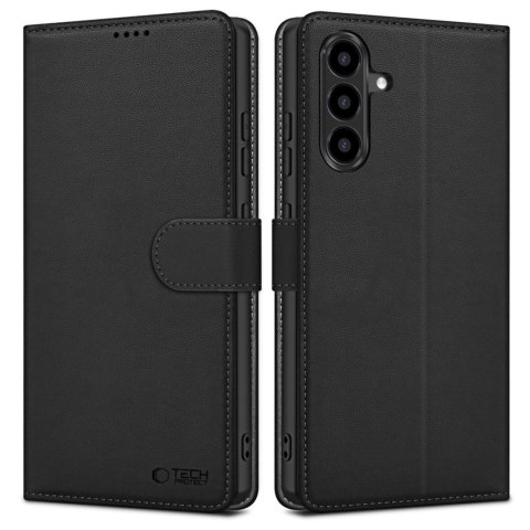 Etui pokrowiec na Samsung Galaxy A56 5G Wallet - czarny mat Tech-Protect