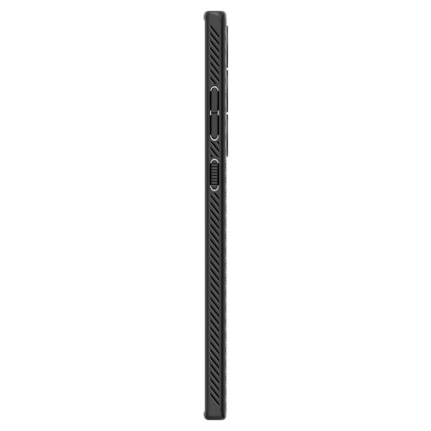 Etui pokrowiec na Samsung Galaxy S23 Ultra Liquid Air - czarny mat SPIGEN