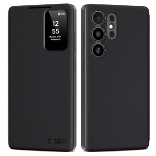 Etui pokrowiec na Samsung Galaxy S25 Ultra Smart Wallet - czarny mat Tech-Protect