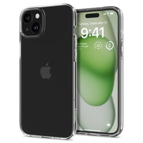Etui pokrowiec na iPhone 15 Plus Liquid Crystal - przezroczysty SPIGEN