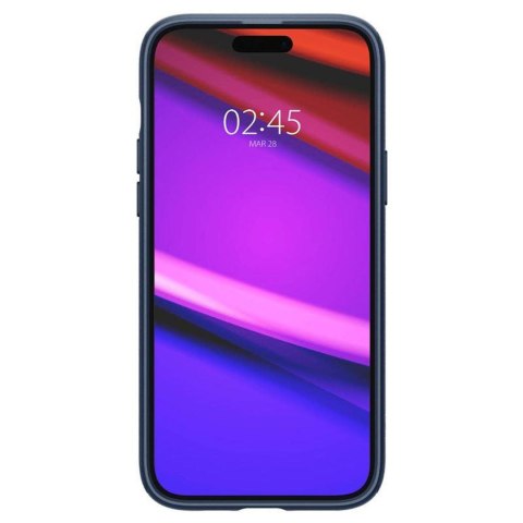 Etui pokrowiec na iPhone 15 Plus Mag Armor z MagSafe - niebieski SPIGEN