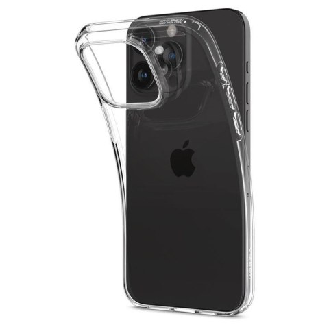 Etui pokrowiec na iPhone 15 Pro Crystal Flex - przezroczysty SPIGEN