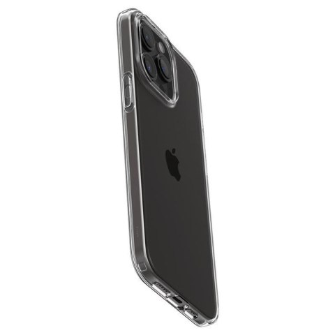 Etui pokrowiec na iPhone 15 Pro Crystal Flex - przezroczysty SPIGEN