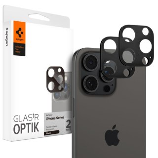 Osłona aparatu na iPhone 14 Pro / Pro Max / 15 Pro / Pro Max / 16 Pro / Pro Max czarna - 2 szt. SPIGEN