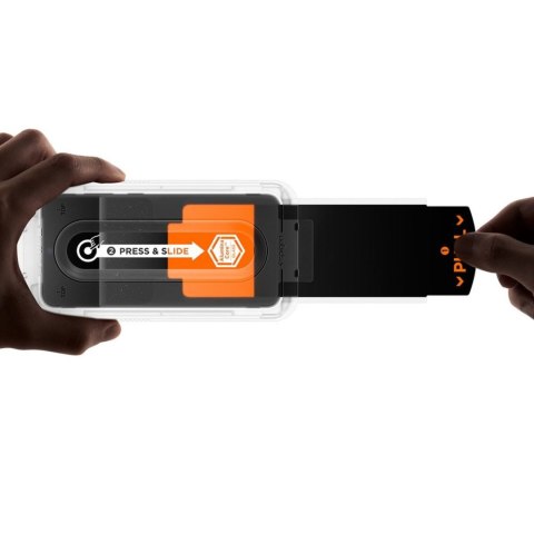Szkło hartowane na Samsung Galaxy S25 FE Glas.tR EZ Fit Pro - 2 szt. SPIGEN