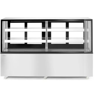 Witryna chłodnicza ekspozycyjna 2 półki 610 l 500 W 1824x677x1230 mm ARKTIC
