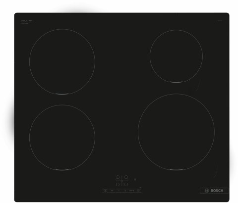 Płyta indukcyjna BOSCH PUE611BB5E Serie 4 60 cm | PowerBoost | TouchSelect | timer | czarny