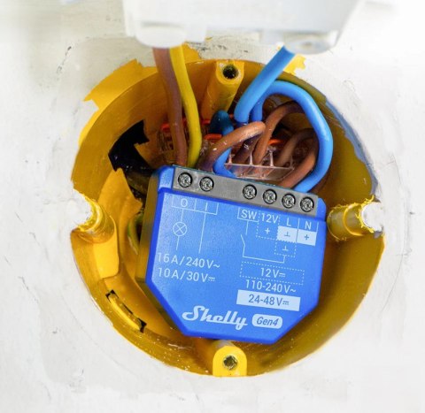 Inteligentny sterownik WiFi Shelly 1 Gen4, 2 sztuki