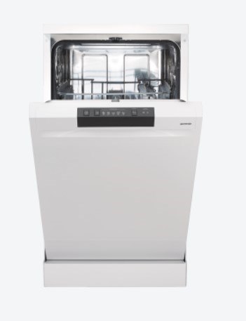 Zmywarka wolnostojąca 60 cm GORENJE GS520E15W | klasa E | 10 kpl | AquaStop | termoobieg | biały