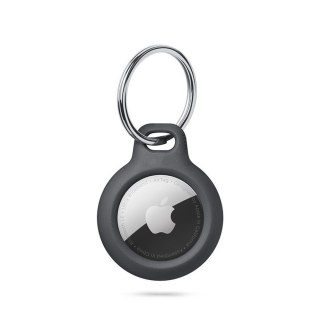 Etui brelok na lokalizator Apple AirTag z kółkiem - czarny Tech-Protect