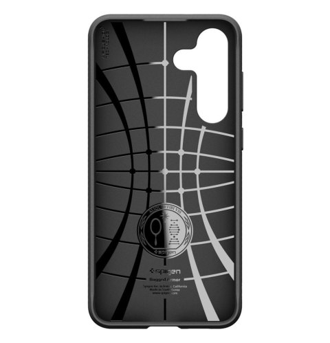 Etui pokrowiec na Samsung Galaxy S25 FE Rugged Armor - czarny mat SPIGEN