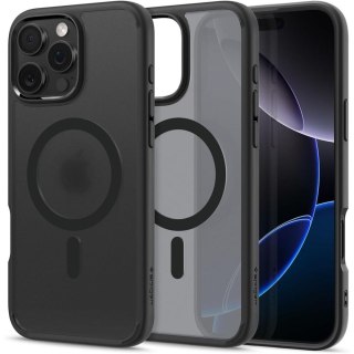 Etui pokrowiec na iPhone 16 Pro Max Ultra Hybrid Mag z MagSafe - czarne SPIGEN