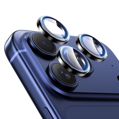 Osłona aparatu na iPhone 14 Pro / Max / 15 Pro / Max / 16 Pro / Max / 17 Pro / Max - srebrna Tech-Protect