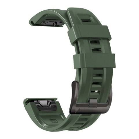Pasek na zegarek Garmin Fenix 5 / 6 / 6 Pro / 7 IconBand - zielony Tech-Protect