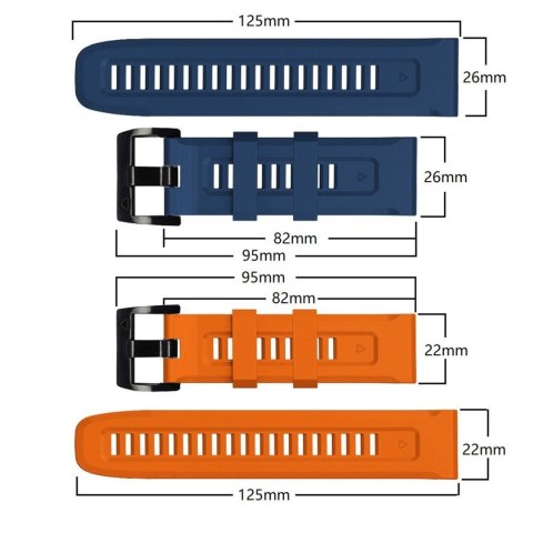Pasek na zegarek Garmin Fenix 5 / 6 / 6 Pro / 7 IconBand - zielony Tech-Protect