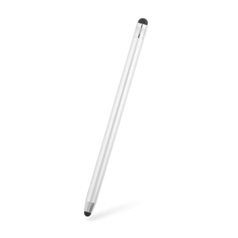 Rysik do ekranów urządzeń dotykowych Touch Stylus - srebrny Tech-Protect