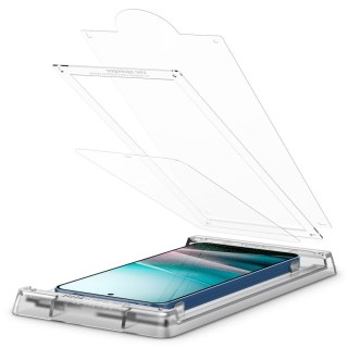 Szkło hybrydowe na Samsung Galaxy S25 ELITE SHIELD EZ FIT - przezroczyste SPIGEN