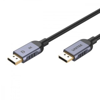 Kabel DisplayPort 1.4, 8K@60Hz 4K@240Hz, HDR, 1m; C1628GY01-1M Unitek