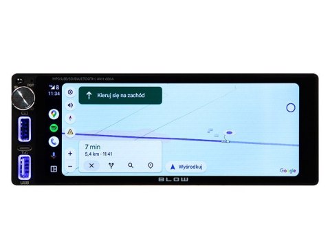Radio samochodowe AVH-686A 1DIN 7 cali RDS MP3/USB/micro SD/BLUETOOTH