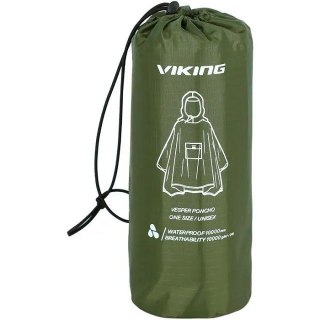 Poncho przeciwdeszczowe VIKING Vesper 117cm, zielone