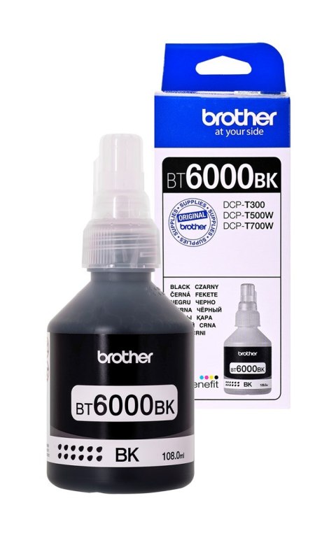 Tusz Brother czarny BT6000BK=BT-6000BK, 6000 str.