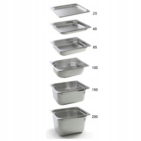 Pojemnik GN 1/1 stal nierdzewna Profi Line wys. 100 mm - Hendi 801222 Hendi