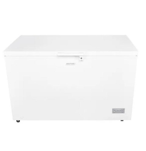 Zamrażarka skrzyniowa MPM MPM-380-SK-15E | klasa E | 371 l | 18 kg/24h | 85 cm | szybkie zamrażanie | zamek | LED | biały