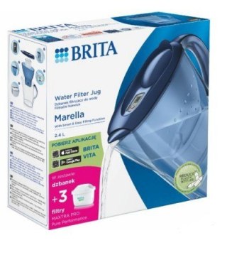 Dzbanek filtrujący Marella 2.4l + 3 wkłady Pure Performance