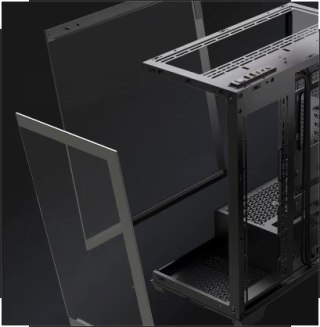 Obudowa Corsair 3500X LXR LINK Tempered Glass Mid-Tower, Black