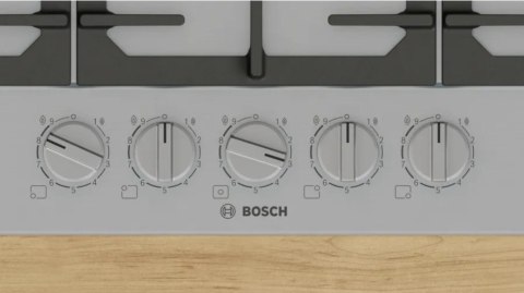Płyta gazowa PCQ7A5I90 75 cm inox Bosch